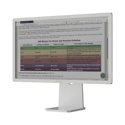 Draft : BOOX 25.3" Mira Pro Eink Monitor (Color Version)